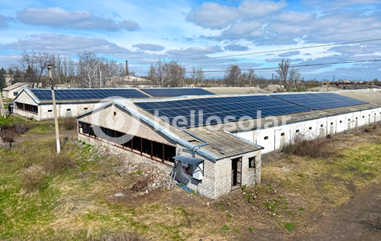 Мережева сонячна електростанція 260 кВт для птахофабрики
