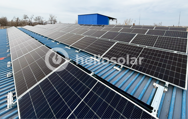 Мережева сонячна електростанція 34 кВт для холодильних складів
